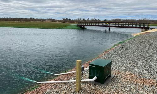 Small nanobubble generators for ponds