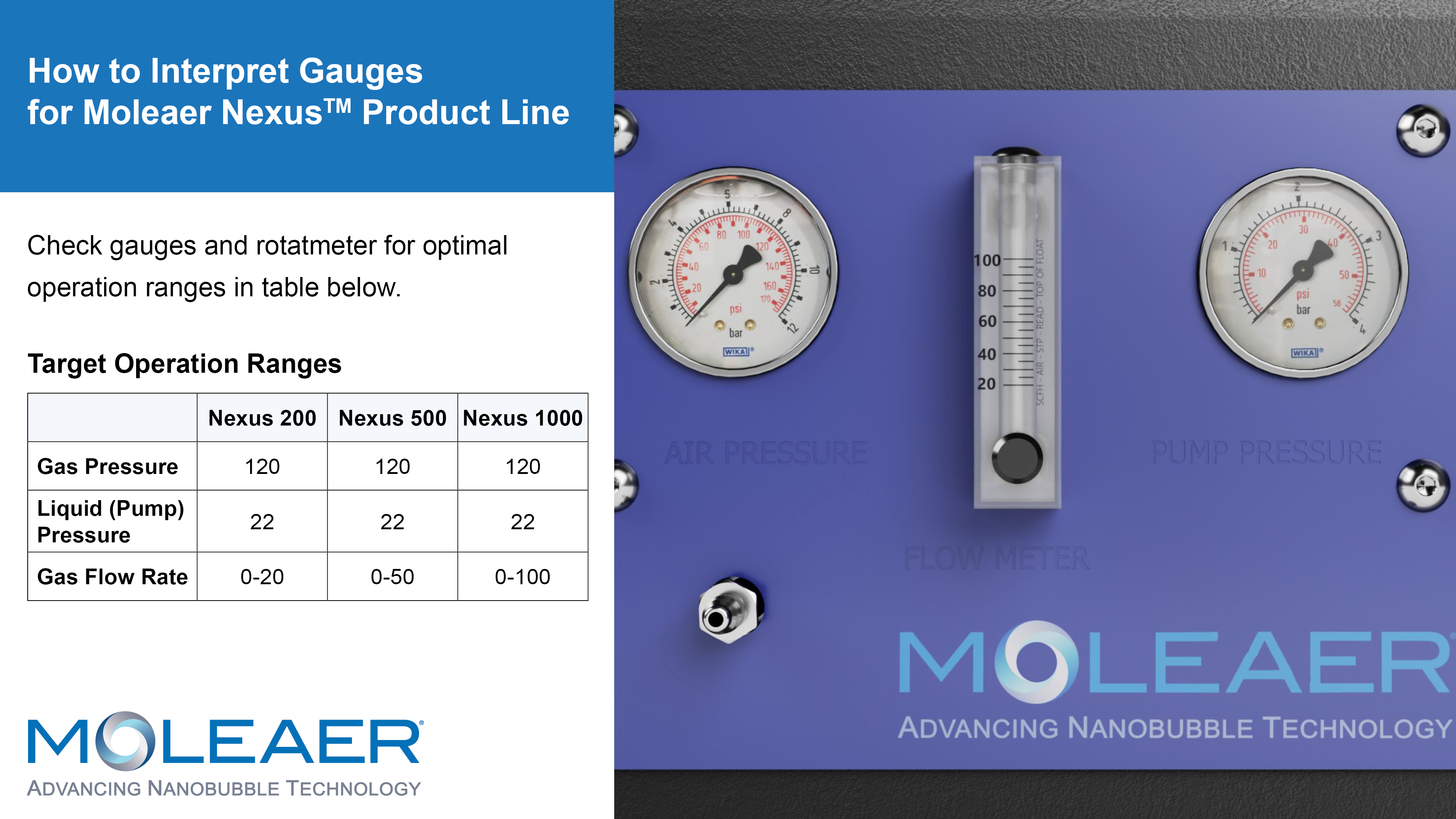 How to interpret gauges - Nexus