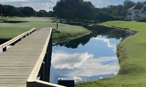 Golf course pond nanobubble treatment