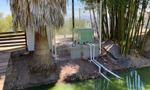 Lagoon treatment with chemical-free nanobubbles